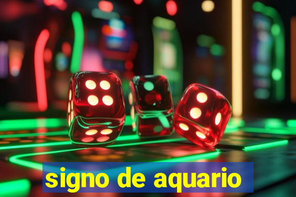 signo de aquario